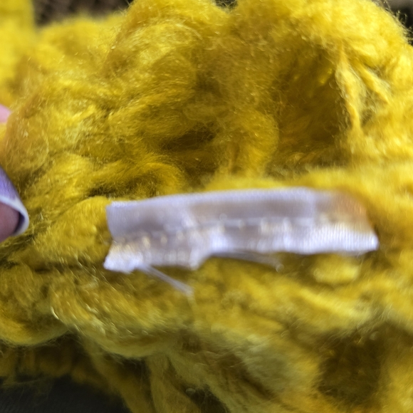 Urban Outfitters Chartreuse Oversized Open-Knit Sweater Lagenlook Boho - Picture 12 of 12